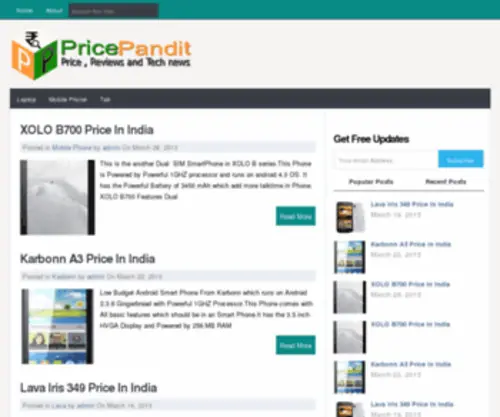 Pricepandit.in(Price in india) Screenshot