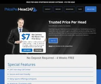 Priceperhead247.com($10 Per Head or Less) Screenshot