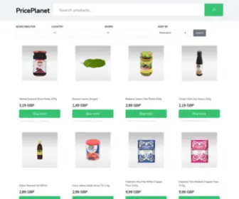 Priceplanet.io(Compare prices) Screenshot