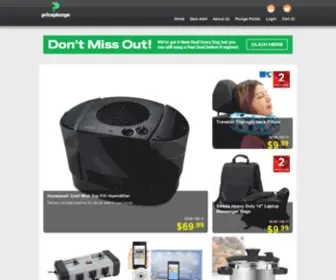 Priceplunge.com(Daily Deals on Tech Gadgets & More) Screenshot