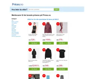 Prices.no(Prices) Screenshot