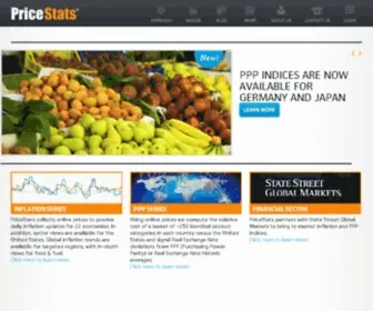 Pricestats.com(Daily Inflation) Screenshot