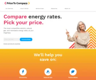 Pricetocompare.com(Compare Energy Rates) Screenshot