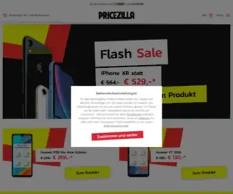 Pricezilla.de(Pricezilla) Screenshot