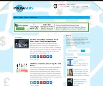 Pricing-News.com(Pricing News) Screenshot