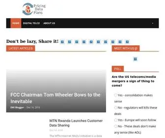Pricingdataplans.com(Pricing Data Plans) Screenshot