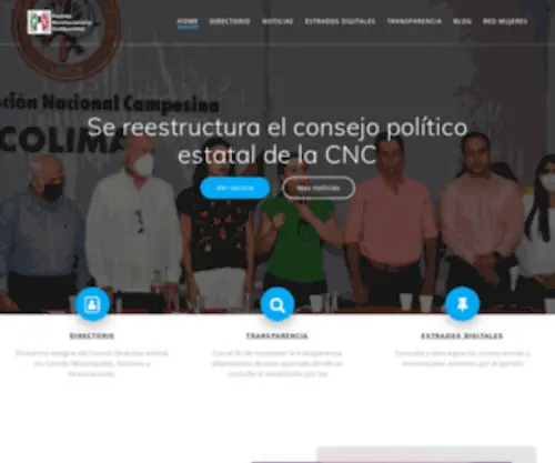 Pricol.org(Partido Revolucionario Institucional) Screenshot