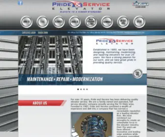 Prideandservice.com(Pride and Service) Screenshot