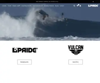 Pridebodyboards.com(Official Pride Bodyboards website) Screenshot