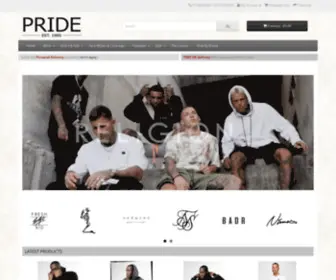 Prideclothingonline.co.uk(Pride Clothing) Screenshot