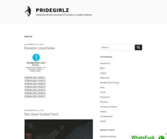 Pridegirlz.com(Pridegirlz) Screenshot