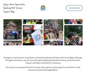 Prideindiversityharrogate.com(Pride in Diversity) Screenshot