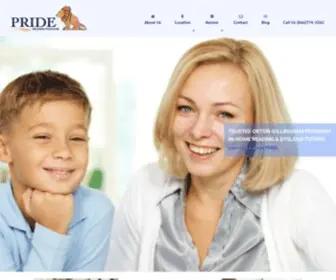 Pridelearningcenter.com(PRIDE ORTON) Screenshot