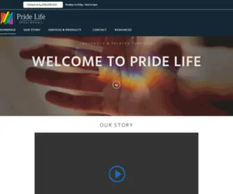 Pridelife.net(Pride Life Insurance LLC) Screenshot