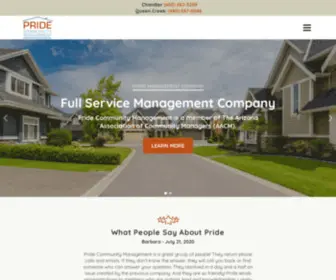 PridemGMT.com(Pride Community Management) Screenshot