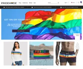 Pridemode.com(Apparel & Accessories) Screenshot