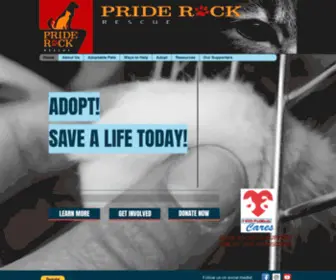 Priderockrescue.com(Pride-rock-rescue) Screenshot