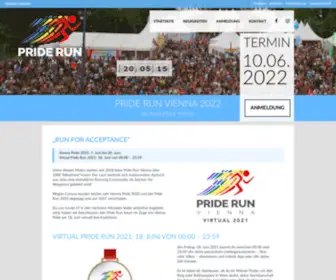 Priderunvienna.com(Virtual Pride RunPride Run (DE)) Screenshot