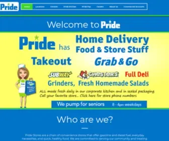 Pridestores.com(Convenience Store) Screenshot