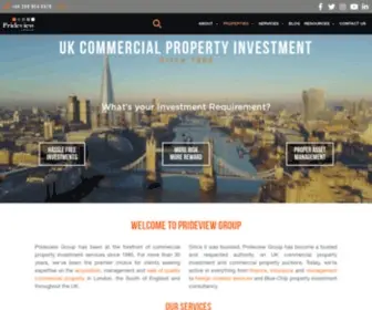 Prideviewgroup.com(Prideview Group) Screenshot