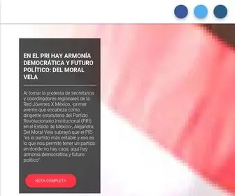 Priedomex.org.mx(Partido Revolucionario Institucional) Screenshot
