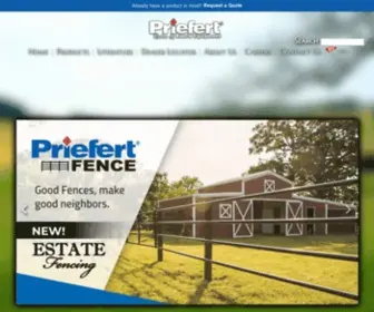 Priefertlogistics.com(#1 in Farm) Screenshot