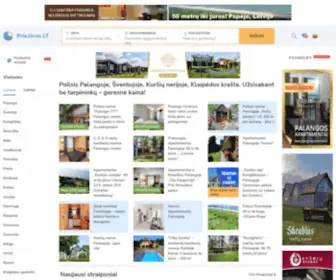 Priejuros.net(Poilsis Palangoje) Screenshot