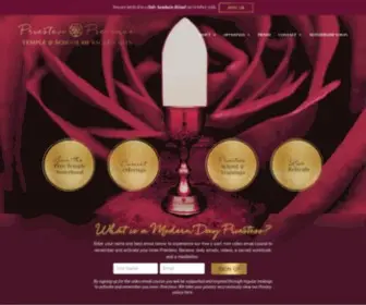 Priestesspresence.com(Priestess Presence) Screenshot