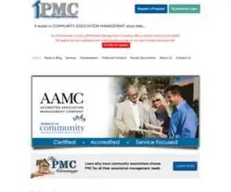 Priestleymanagement.com(The Source for Community Association Management. Priestley Management Company) Screenshot