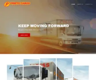 Prietocargo.com.ph(Prieto Cargo Forwarders) Screenshot