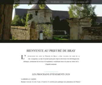 Prieuredebray.fr(Prieuredebray) Screenshot