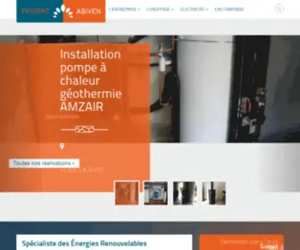 Prigent-Abiven.com(Prigent Abiven : chauffage) Screenshot