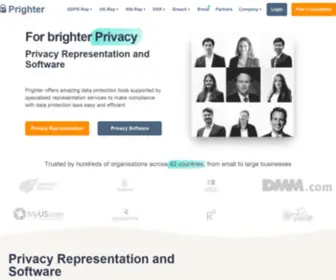 Prighter.com(Privacy Representation & Software) Screenshot