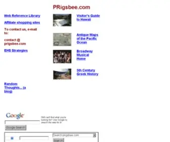 Prigsbee.com(Hawaii) Screenshot