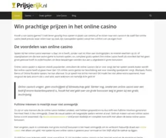 Prijsjerijk.nl Screenshot