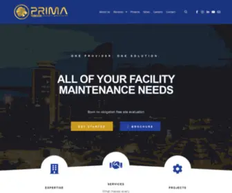 Prima-Groups.com(Trusted Property Management) Screenshot