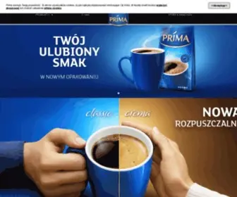 Prima.com.pl(Cafe Prima) Screenshot