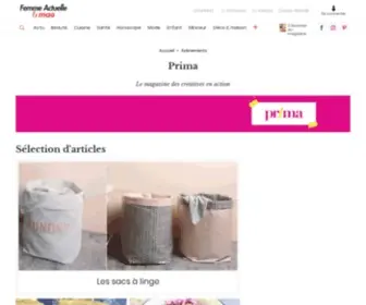 Prima.fr(Femme Actuelle) Screenshot