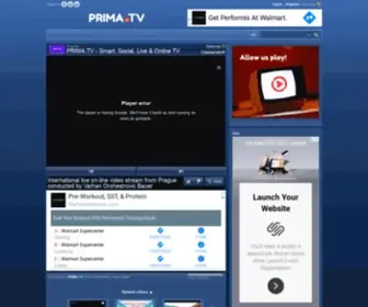 Prima.tv(Watch and Play TV Earn Theta Tokens) Screenshot