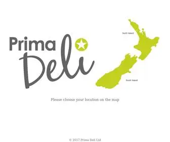 Primadeli.co.nz(Prima Deli) Screenshot