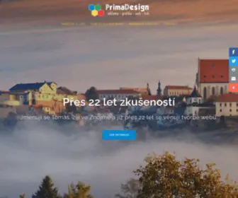Primadesign.cz(Tomáš Bílý Znojmo) Screenshot