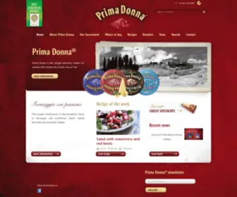 Primadonnakaas.com(Prima Donna) Screenshot