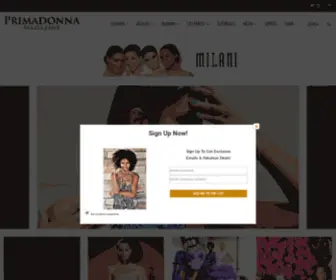 Primadonnamagazine.com(PRIMADONNA MAGAZINE) Screenshot