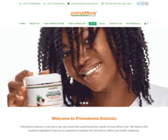 Primadonnanaturals.com(Primadonna Naturals) Screenshot