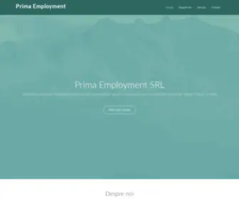 Primaemployment.ro(Prima Employment) Screenshot