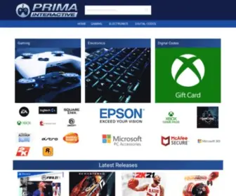 Primainteractive.co.za(Prima) Screenshot