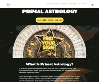 Primal-Astrology.com(Primal Astrology) Screenshot