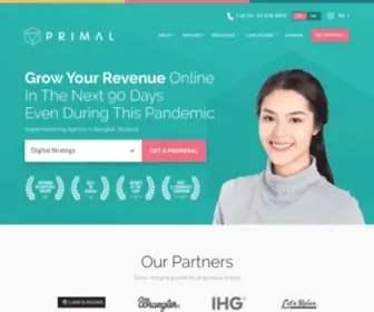 Primal.co.th(Digital Marketing Agency Thailand) Screenshot