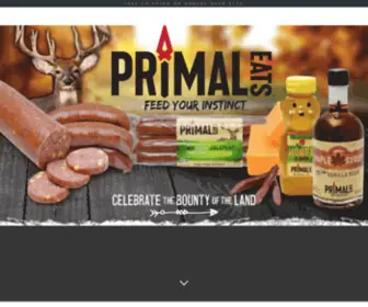 Primaleats.com(Primal Eats Home) Screenshot