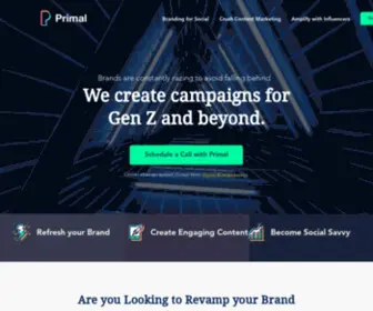 Primal.gg(Digital Content & Social Media Agency) Screenshot